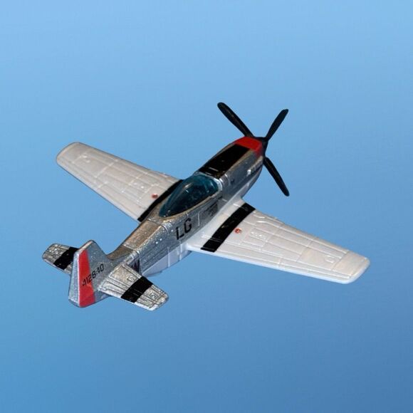 Matchbox Sky Busters Top Gun Maverick P 51 Mustang Fighter Jet Airplane A21 - Picture 13 of 13